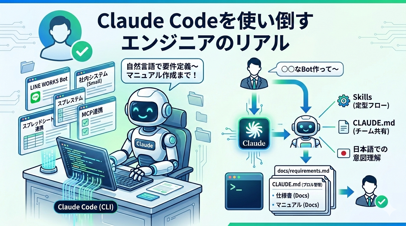Claude Codeを使いこなすエンジニアのリアル|魅力と個人的活用方法