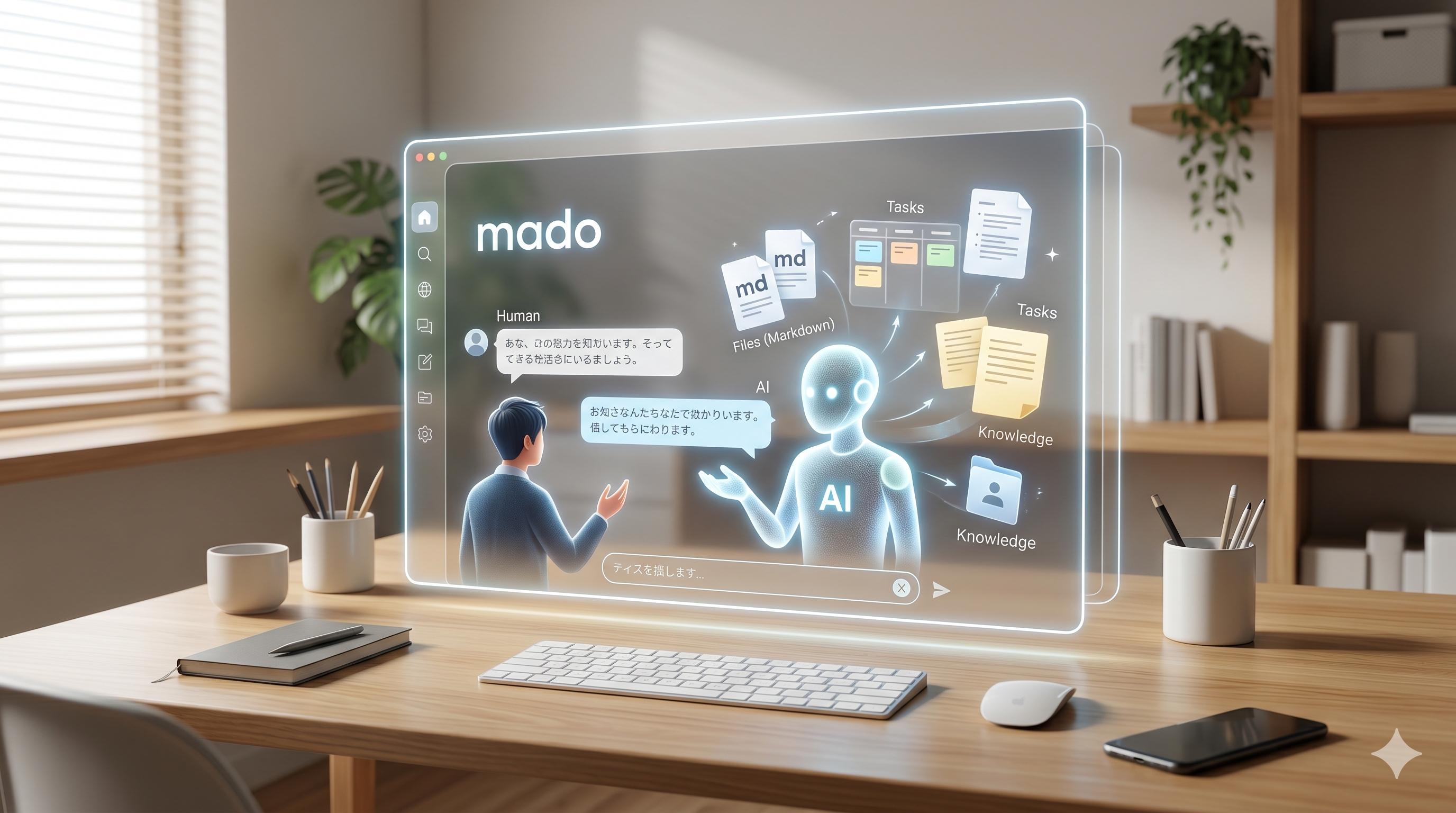 もはやObsidianすら開かなくなった話——AIがファイルシステムの前に立つ時代に